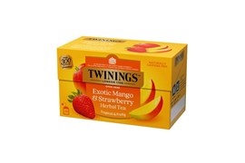 Twinings Exotic Mango & Strawberry yrttitee 20x2g